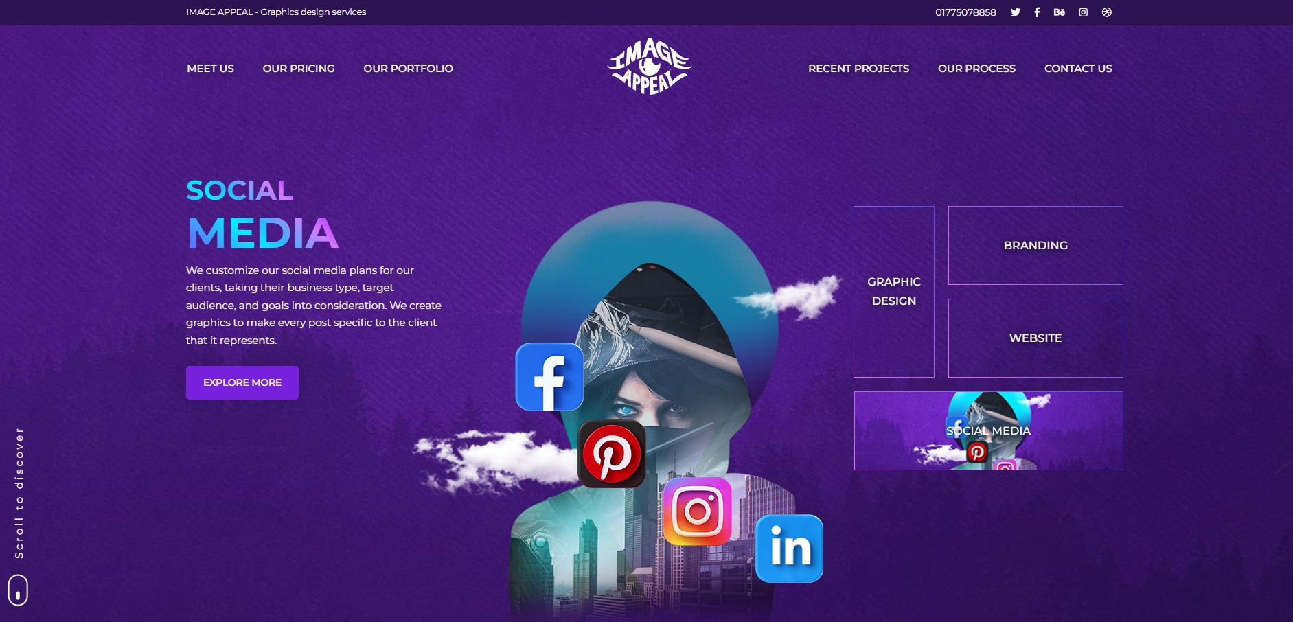 Image Appeal homepage screenshot